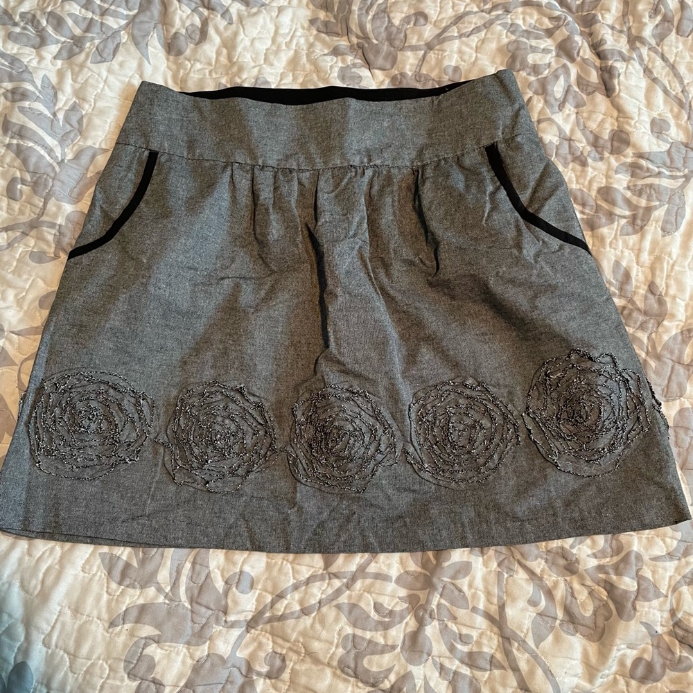 Gray skirt